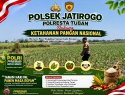 Dukung Asta Cita, Polsek Jatirogo Turun Langsung Pantau Ladang Jagung Warga Desa Demit