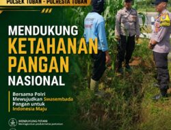 Polsek Tuban Dukung Ketahanan Pangan Nasional melalui Pendampingan Petani