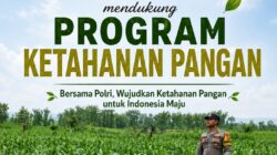 Anggota Bhabinkamtibmas Polsek Senori Polresta Tuban Memantau Kondisi Tanaman Jagung Warga Desa Wanglukulon Mendukung Program Ketahanan Pangan Nasional