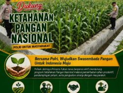 Polsek Jatirogo Turun ke Lahan produktif Desa Kebonharjo Wujudkan Dukungan Astacita Swasembada Pangan