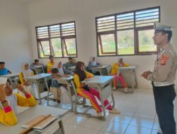 Satlantas Menyapa, Unit Kamsel Satlantas Polres Bima Kabupaten Sambangi SMAN I Monta Ini Tujuannya