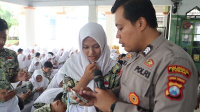 Polresta Tuban Dorong Pelajar SMAN 4 Tuban Bijak dan Cerdas Menggunakan AI
