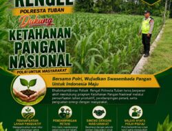 Polri Dukung Astacita, Polsek Rengel Polresta Tuban Turun Cek Tanaman Jagung Warga di Desa Pekuwon