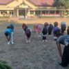 Sambut HUT Lalulintas Bhayangkara Ke-71, Satlantas Polres Bima Kabupaten Latih PBB Polisi Cilik
