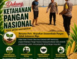 “Anggota Polsek Kerek Pantau Lokasi Pengeringan dan Penyimpanan Jagung”