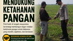 Polri Dukung Astacita, Polsek Merakurak Polres Tuban Turun Cek Tanaman Jagung Warga di Desa Tuwiri Wetan