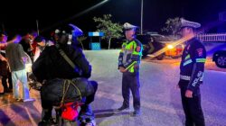 Mencegah Aksi Balapan Liar dan Cegah Potensi Kejahatan Jalanan, Piket Pamapta Polres Bima Kabupaten Optimalkan Patroli KRYD