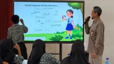 KPP Pratama Mataram Timur Edukasi Murid Sekolah Rakyat.