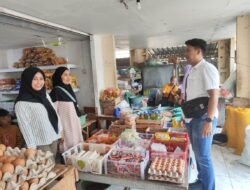 Polres Lombok Utara Cek Harga dan Stok Beras di Pasar Tanjung, Pastikan Pasokan Aman