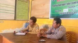 Perkuat Sinergitas Jaga Kamtibmas, Satbinmas Polres Bima Kabupaten Sambangi Kantor Desa Tonda dan Monggo