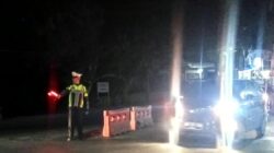 Tekan Pelanggaran dan Cegah Kejahatan Jalanan, Satlantas Polres Bima Gelar Rawan Malam
