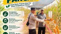 Polri Dukung Astacita, Polsek Merakurak Polres Tuban Turun Cek Tanaman Jagung Warga di Desa Tuwiri Wetan