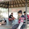 Cegah Curanmor dan Narkoba, Sat Samapta Polres Lombok Barat Sambangi Warga Dasan Geres