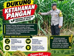 Dukung Astacita, Polsek Palang Polresta Tuban Pantau Langsung Lahan Jagung milik warga Desa Wangun