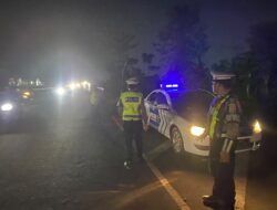 Cegah Balap Liar dan Kriminalitas 3C, Polres Lombok Barat Sisir Jalur Bypass BIL 2