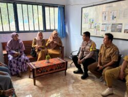 Melalui Program Police go to School, Bhabinkamtibmas Polsek Monta Silahturahmi Kamtibmas di SMKN I Monta