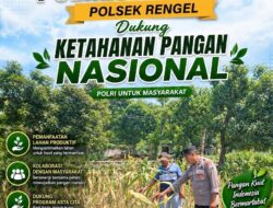 Polri Dukung Astacita, Polsek Rengel Polresta Tuban Turun Cek Tanaman Jagung Warga di Desa Rengel