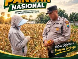 Polsek Plumpang Polresta Tuban Turun Langsung Cek Tanaman Jagung Warga