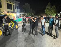 Mencegah Potensi Kejahatan Jalanan di Malam Hari, Satsamapta Polres Bima Kabupaten Optimalkan Patroli Dialogis