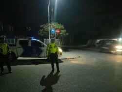 Gelar Patroli Humanis Satlantas Polres Bima Kabupaten Cegah Kerawanan Malam hari dan Antisipasi Aksi Balapan Liar