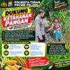 Dukung Astacita, Polsek Palang Polresta Tuban Pantau Langsung Lahan Jagung milik warga Desa Sumurgung