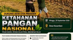Polsek Plumpang Polresta Tuban Turun Langsung Cek Tanaman Jagung Warga