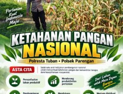 Polresta Tuban Polsek Parengan Dukung Ketahanan Pangan melalui Budidaya Tanaman Jagung