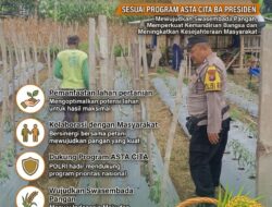 Polsek Grabagan Polresta Tuban Turun Langsung Cek Tanaman Jagung Warga