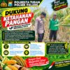 Dukung Astacita, Polsek Palang Polresta Tuban Pantau Langsung Lahan Jagung milik warga Desa Wangun