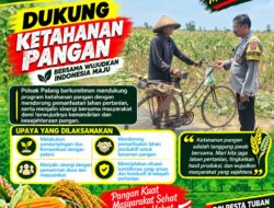 Dukung Astacita, Polsek Palang Polresta Tuban Pantau Langsung Lahan Jagung milik warga Desa Sumurgung