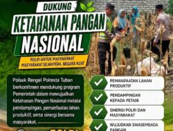 Polri Dukung Astacita, Polsek Rengel Polresta Tuban Turun Cek Tanaman Jagung Warga di Desa Sawahan