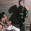 Terpergok Pemilik, Terduga Pencuri Mesin Air Diamankan Babinsa