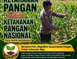 Dukung Astacita, Polsek Jatirogo Cek Langsung Ladang Jagung Warga Desa Demit