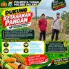 Dukung Astacita, Polsek Palang Polresta Tuban Pantau Langsung Lahan Jagung milik warga Desa Ngimbang