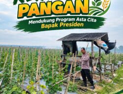 Polri Dukung Astacita, Polsek Merakurak Polres Tuban Turun Cek Tanaman Jagung Warga di Desa Tuwiri Wetan