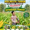 Anggota Bhabinkamtibmas Polsek Senori Polresta Tuban Lakukan Pemantauan Tanaman Jagung Warga Desa Wanglukulon Dukung Program Ketahanan Pangan
