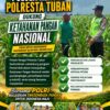 Polri Dukung Astacita, Polsek Rengel Polres Tuban Turun Cek Tanaman Padi Warga di Desa Maibit