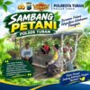 Sambang Petani, Bhabinkamtibmas Polsek Tuban Dukung Ketahanan Pangan