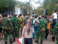 Ribuan Warga Padati Sangkareang, TNI Pastikan Aman