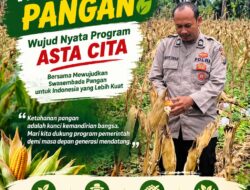 Polri Dukung Astacita, Polsek Merakurak Polresta Tuban Turun Cek Tanaman Jagung Warga di Desa Tuwiri Wetan