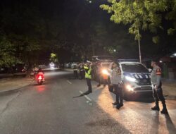 Ciptakan Kamtibmas yang kondusif, Pamapta Polres Bima Kabupaten secara rutin menggelar patroli humanis