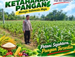 Polri Dukung Astacita, Polsek Merakurak Polresta Tuban Turun Cek Tanaman Jagung Warga di Desa Tuwiri Wetan