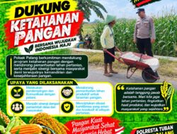 Dukung Astacita, Polsek Palang Polresta Tuban Pantau Langsung Lahan Jagung milik warga Desa Dawung