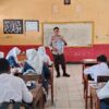 Sambangi SMP Negeri 1 Monta, Personel Polsek Monta Sosialisasi Penerimaan Siswa Baru SMA Kemala Bhayangkara