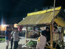 Patroli Cipkon, Polsek Monta antisipasi kasus 3C dan tindakan kriminal lainnya yang meresahkan masyarakat diwilayah hukumnya
