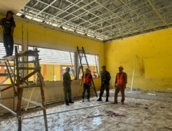 Demi Masa Depan Siswa, Babinsa Pantau Revitalisasi Sekolah