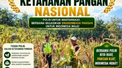 Tuban – Polsek Rengel Polresta Tuban menyatakan komitmen penuh dalam mendukung program ketahanan pangan nasional melalui pemanfaatan lahan produktif dan pendampingan langsung kepada masyarakat petani.