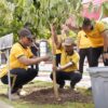 Kapolda NTB Tanam Pohon di Kejati, Ajak Masyarakat Bangun Kebiasaan Hijau