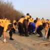 Wujud Kepedulian Lingkungan, Polresta Tuban Gelar Aksi Bersih Pantai dan Tanam 200 Bibit Cemara