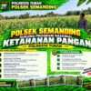 *Polri Dukung Astacita, Polsek Semanding Polresta Tuban Turun Cek Tanaman jagung milik Warga di Desa Kowang